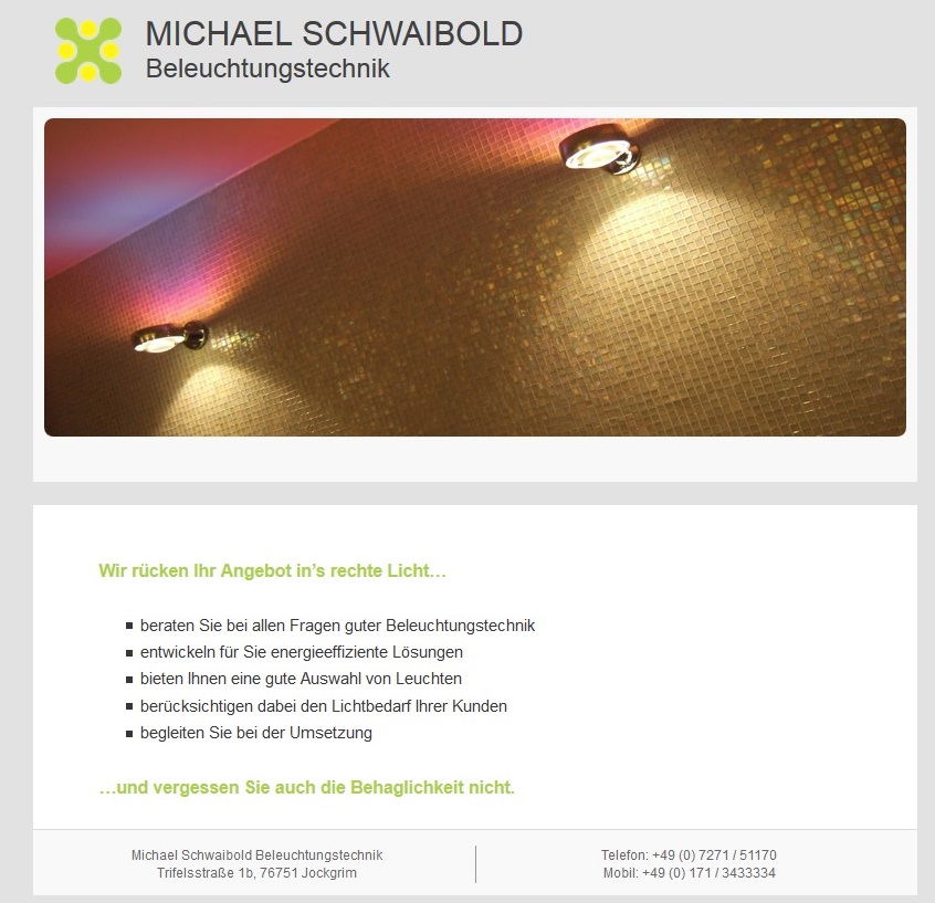 Schwaibold Beleuchtungstechnik